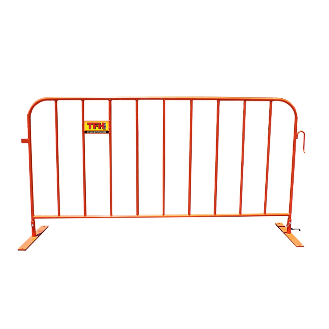 Crowd Control Barriers - 2.1m (Orange)