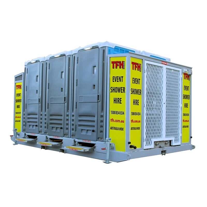 6 Bay Shower Unit