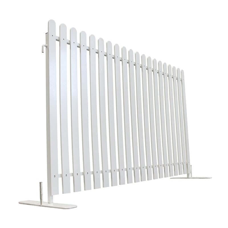 Picket Fence - White (1.2m x 2m)
