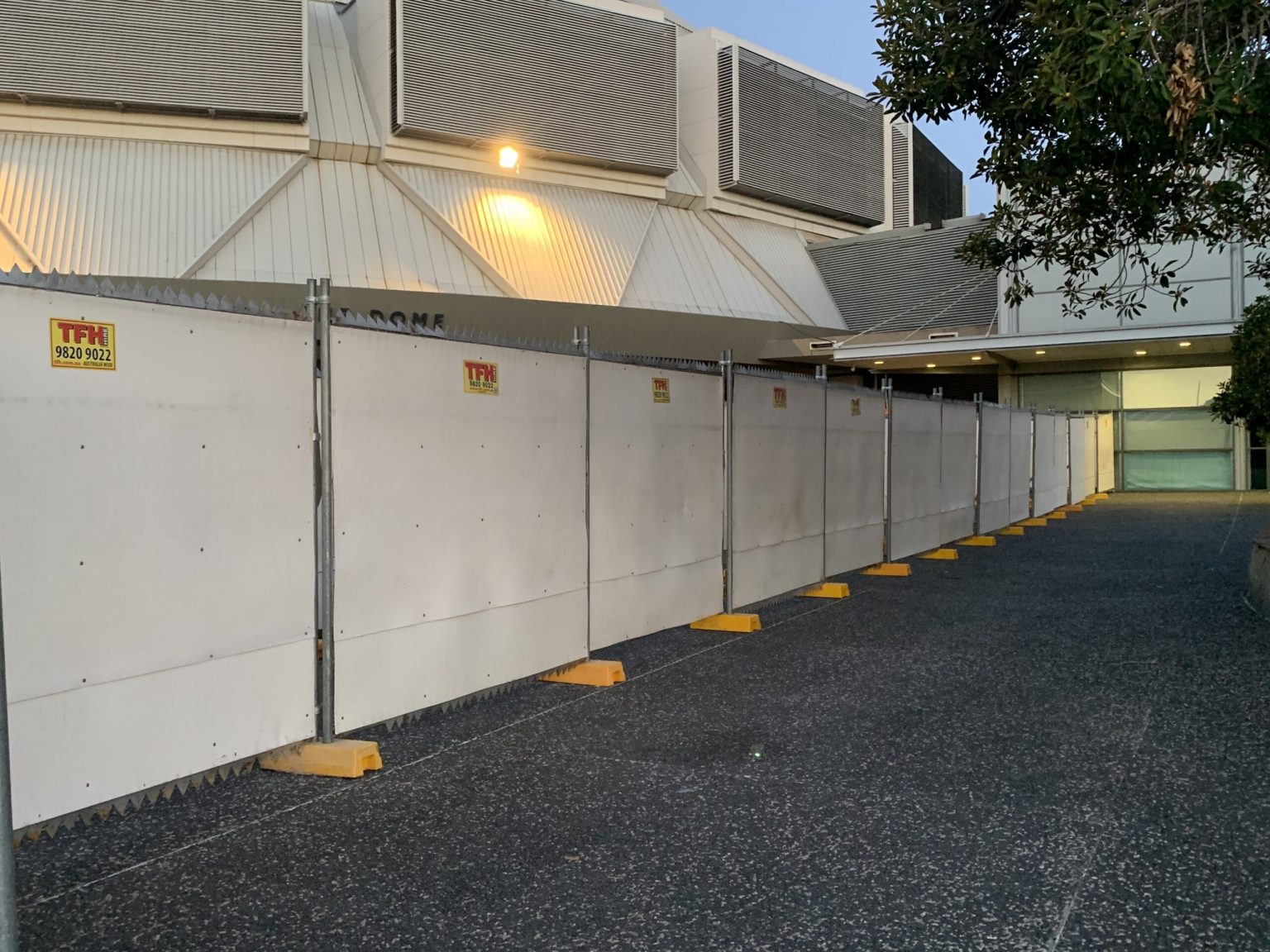 Temp Fence Hoarding Hire TFH Fence Hire 1300834834