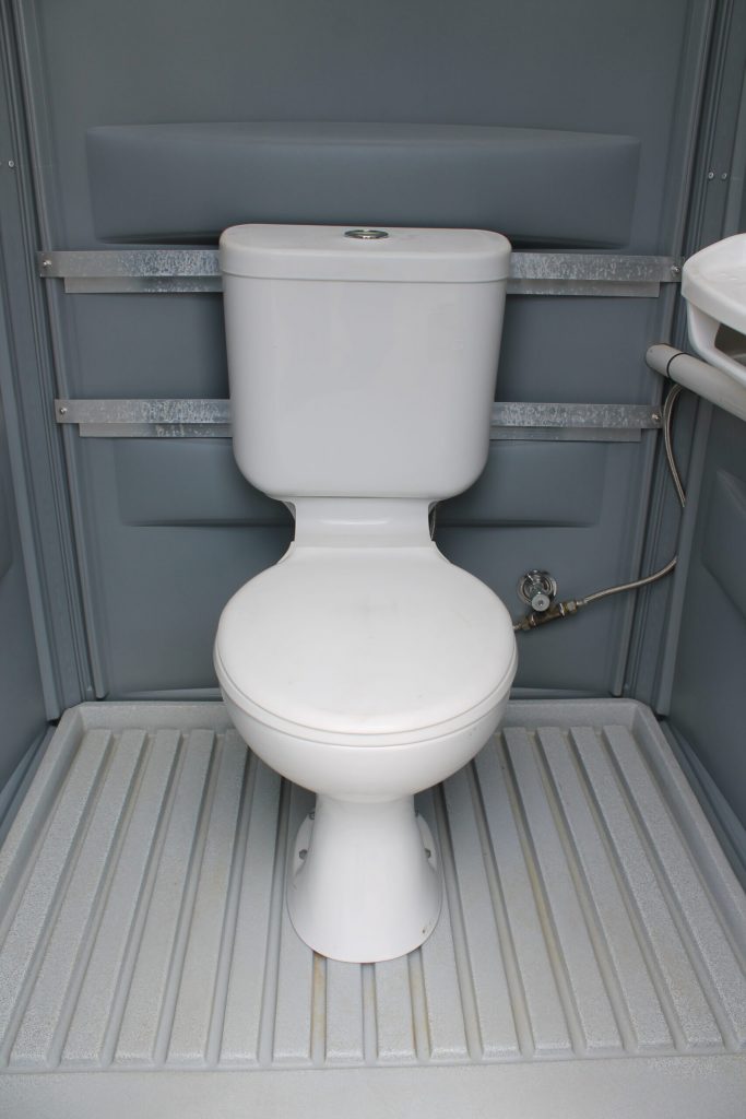 Portable Toilet Sewer Connect TFH Fence Hire