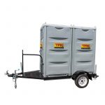 hire portable toilet trailers
