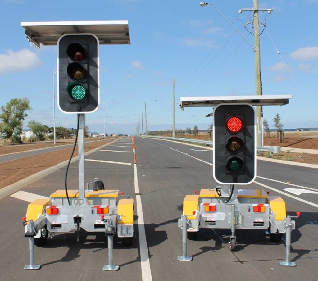 Portable Traffic Light Hire TFH Hire Services 1300834834